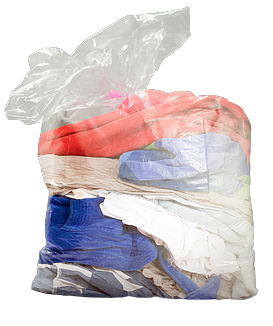 Vandenyje tirpūs skalbinių maišai